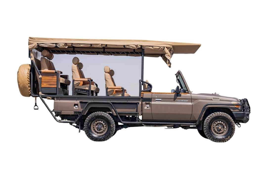 Toyota Land Cruiser safari vehicle rental in Tanzania