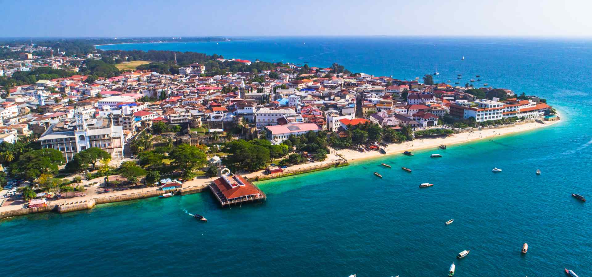Stone Town Zanzibar coastline